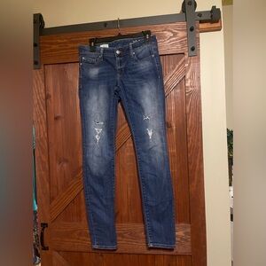GAP distressed jeans size 27/4